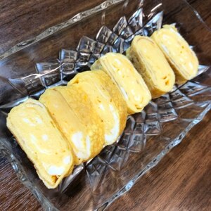 お弁当やおつまみに★わが家のだし巻き卵焼き♪